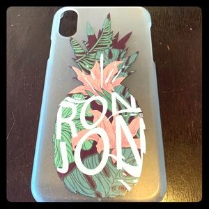 IPhone 10XR Ron Jon Phone case in good condition
